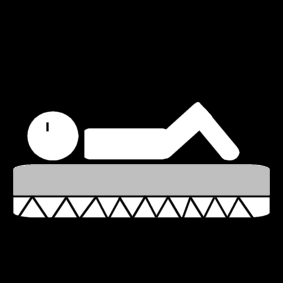 relaxation on thick mat
